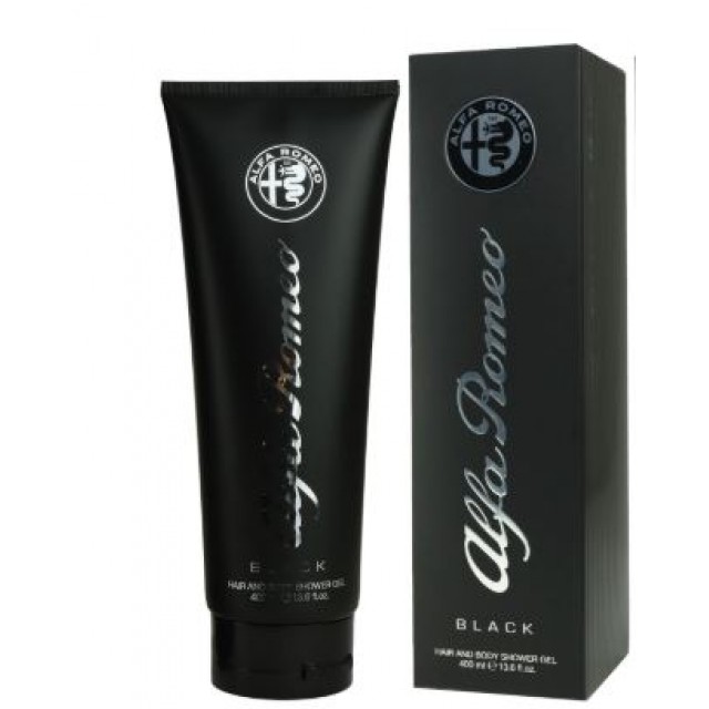 ALFA ROMEO Alfa Romeo Black shower gel 400ml